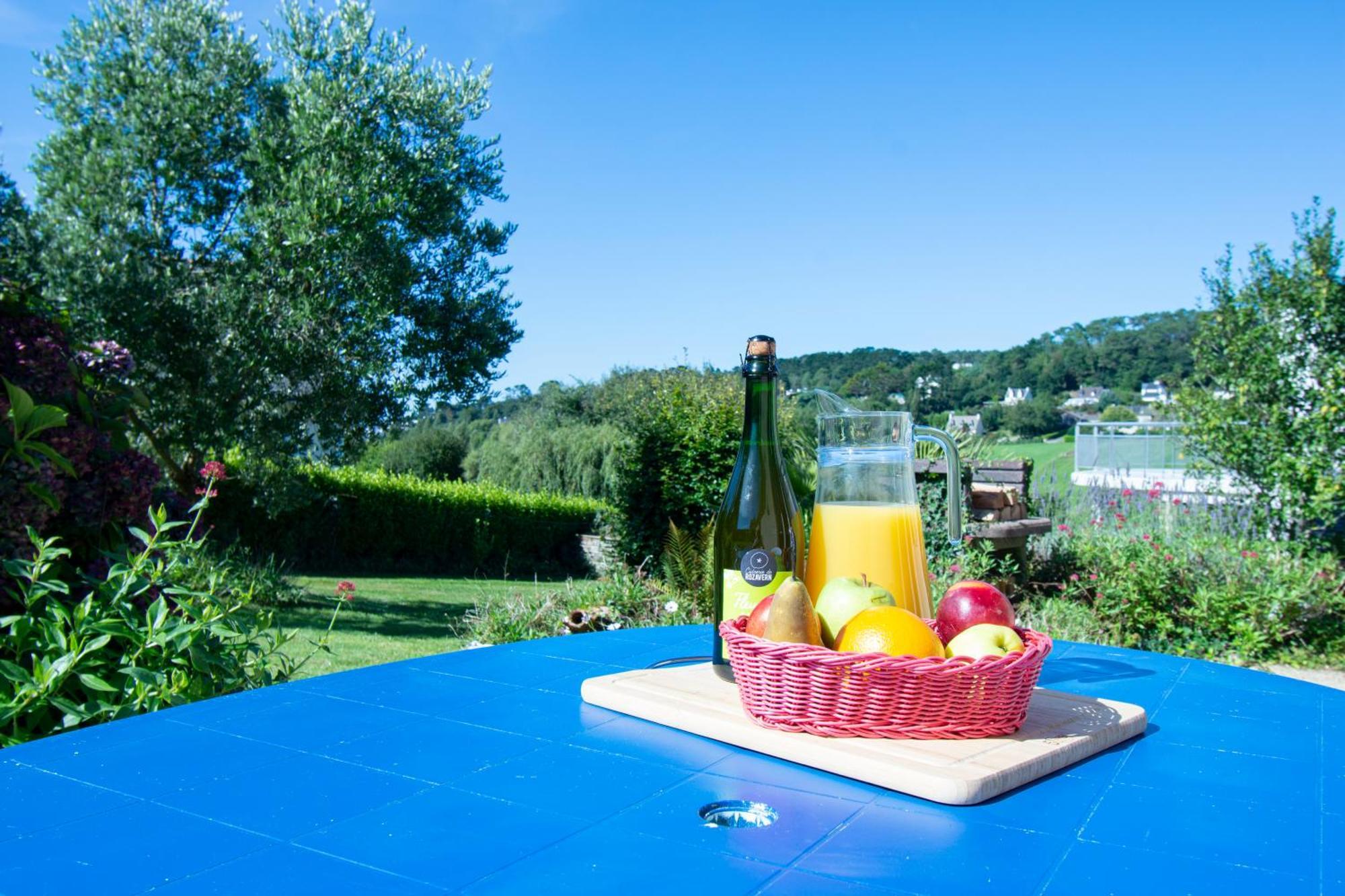 Goul Ar Roz I Terrasse Sud & Vue Mer Telgruc-sur-Mer 外观 照片