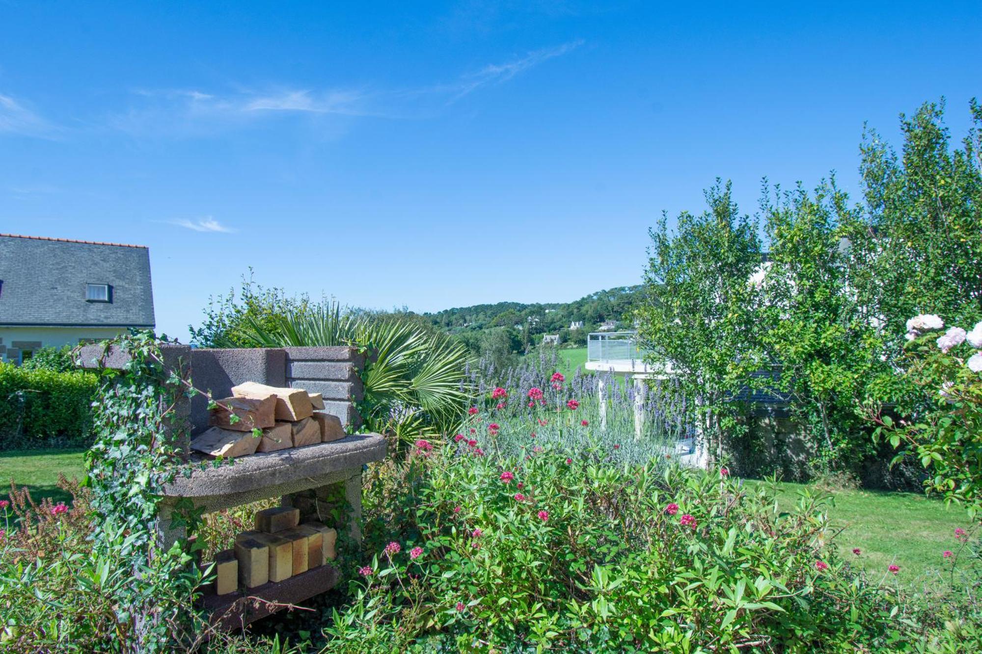 Goul Ar Roz I Terrasse Sud & Vue Mer Telgruc-sur-Mer 外观 照片
